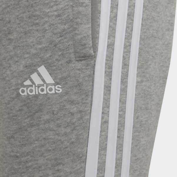 Jogging Adidas Essential 3 Bandes Gris Moyen