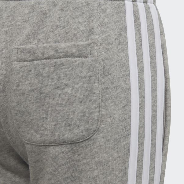 Jogging Adidas Essential 3 Bandes Gris Moyen
