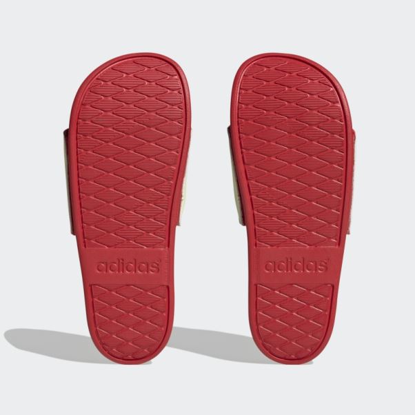 Sandales Confort Adilette Perle Citrine Adidas