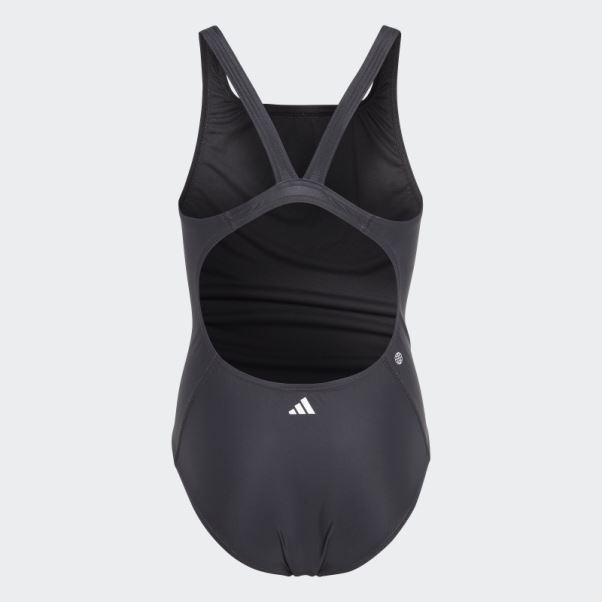 Maillot De Bain Logo Big Bars Noir Adidas