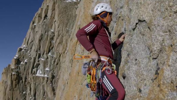 Pantalon D'alpinisme Adidas Techrock Rouge