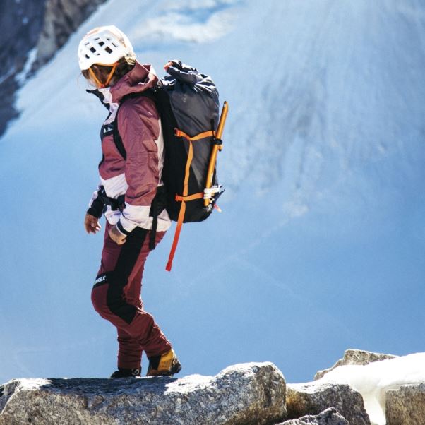 Pantalon D'alpinisme Adidas Techrock Rouge