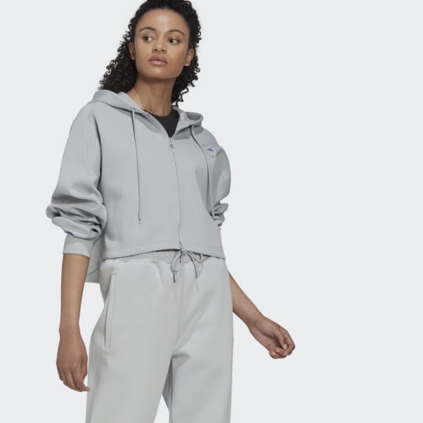Onix Adidas By Stella Mccartney Sweat à Capuche Court Fashion