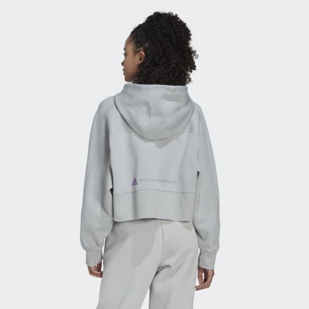 Onix Adidas By Stella Mccartney Sweat à Capuche Court Fashion