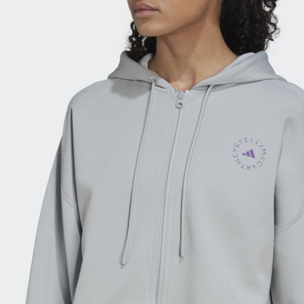 Onix Adidas By Stella Mccartney Sweat à Capuche Court Fashion