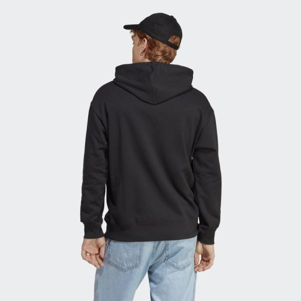 Adidas Sweat à Capuche En éponge Noir All Szn