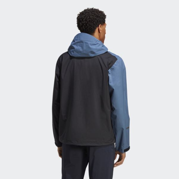 Veste De Pluie 2,5 Couches Terrex Multi Rain.rdy Adidas Steel Fashion