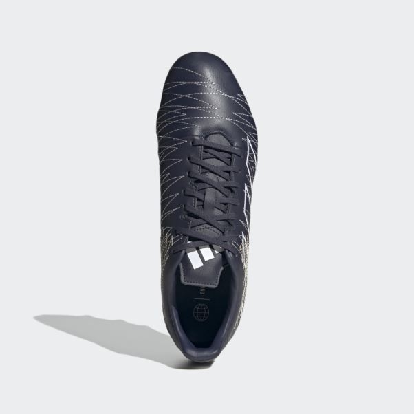 Bottes Adidas Kakari Elite Sg Bleu Marine