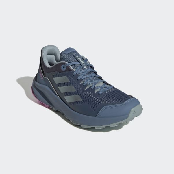 Adidas Acier Terrex Trailrider Chaussures De Course Sur Sentier