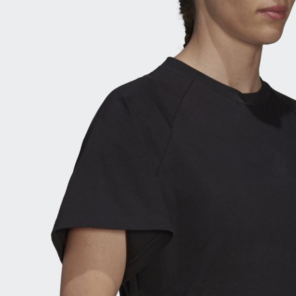 T-shirt Holidayz Loose Noir Adidas