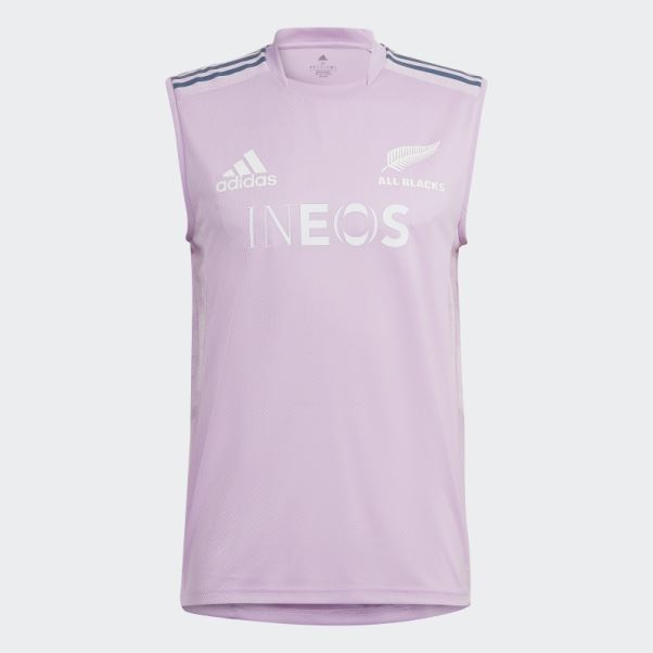 All Blacks Maillot De Rugby Performance Lilas Adidas