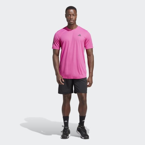 Mode Adidas Club 3-stripes Short De Tennis Noir