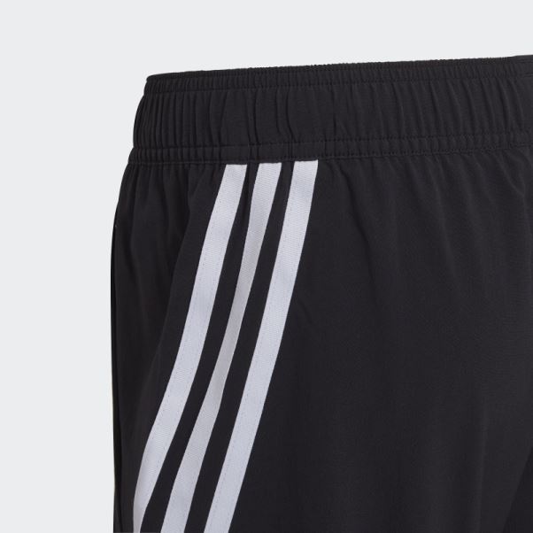 Short Tissé Adidas Aeroready Prime Vert à 3 Bandes Noir