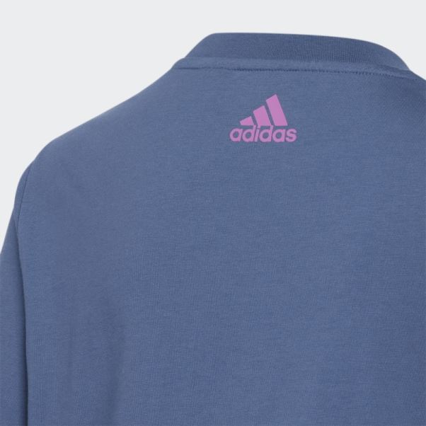 Adidas Trae Young T-shirt Bleu Marine
