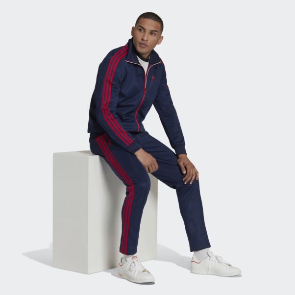 Pantalon De Survêtement Adidas Beckenbauer Blanc