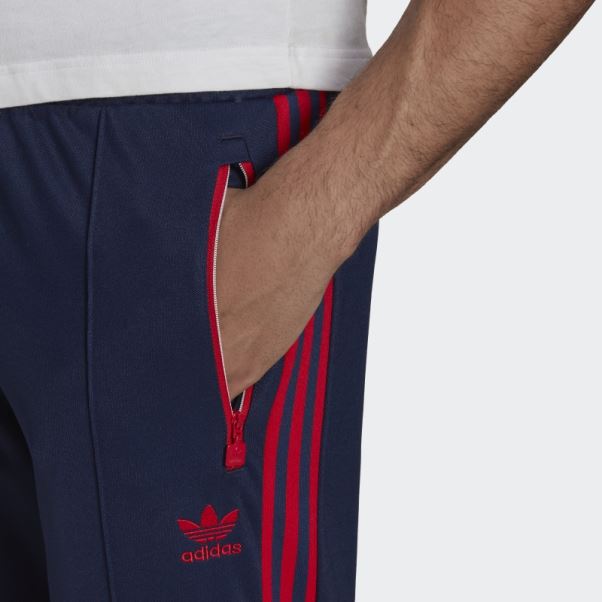Pantalon De Survêtement Adidas Beckenbauer Blanc