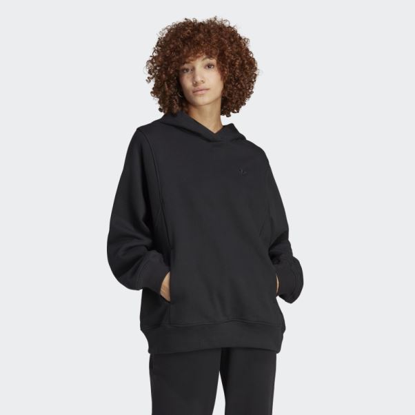 Sweat à Capuche Premium Essentials Noir Adidas