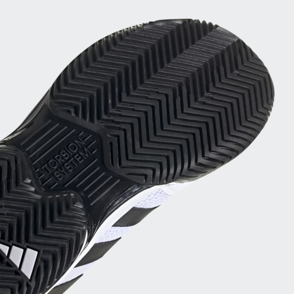 Adidas Courtjam Control Chaussures De Tennis Noir