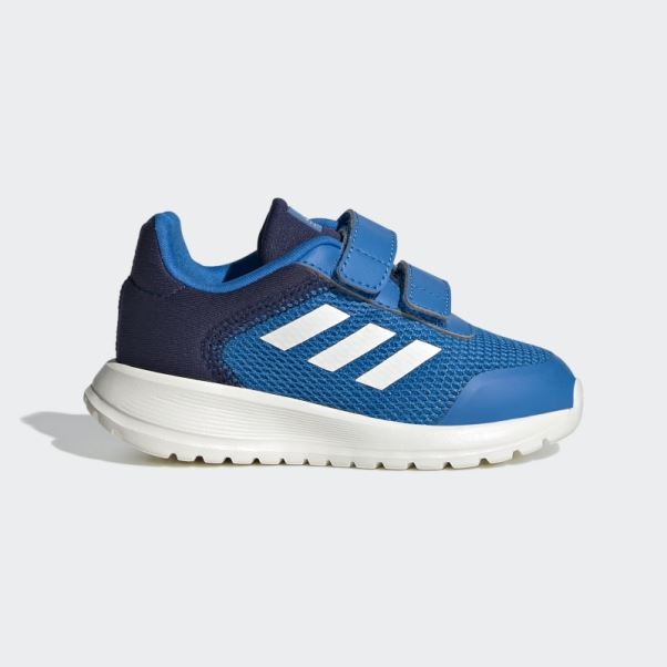 Chaussures De Course Tensaur Adidas Bleu Rush