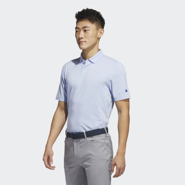 Polo Adidas Go-to Bleu Aube Mel