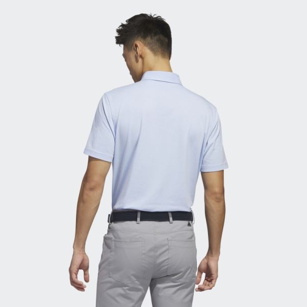 Polo Adidas Go-to Bleu Aube Mel