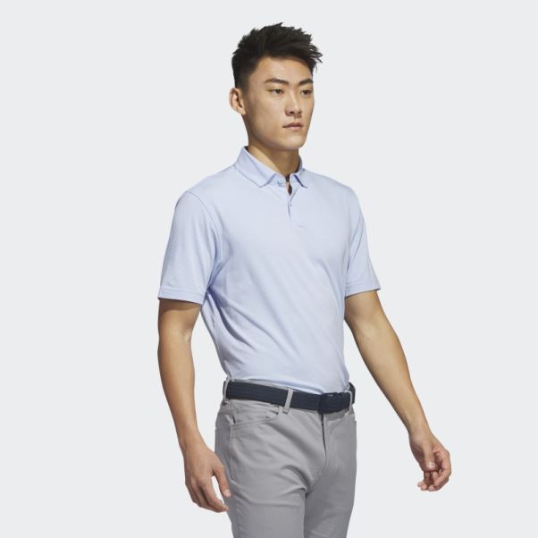 Polo Adidas Go-to Bleu Aube Mel