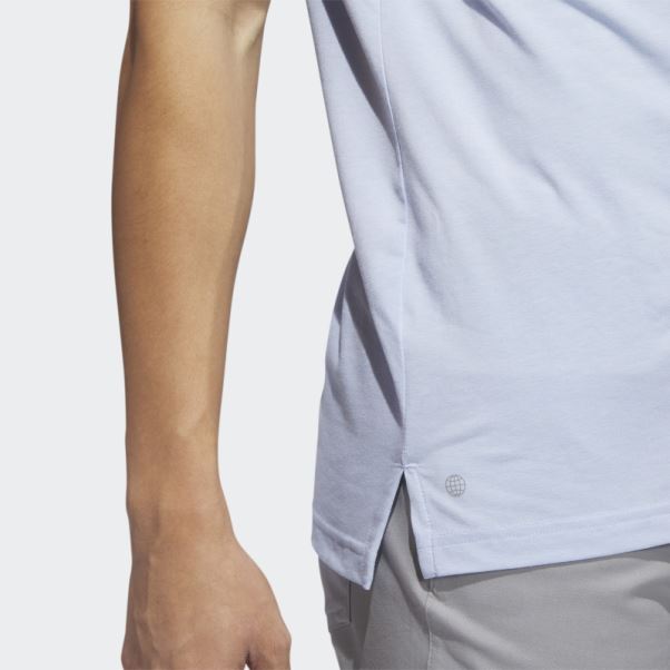 Polo Adidas Go-to Bleu Aube Mel