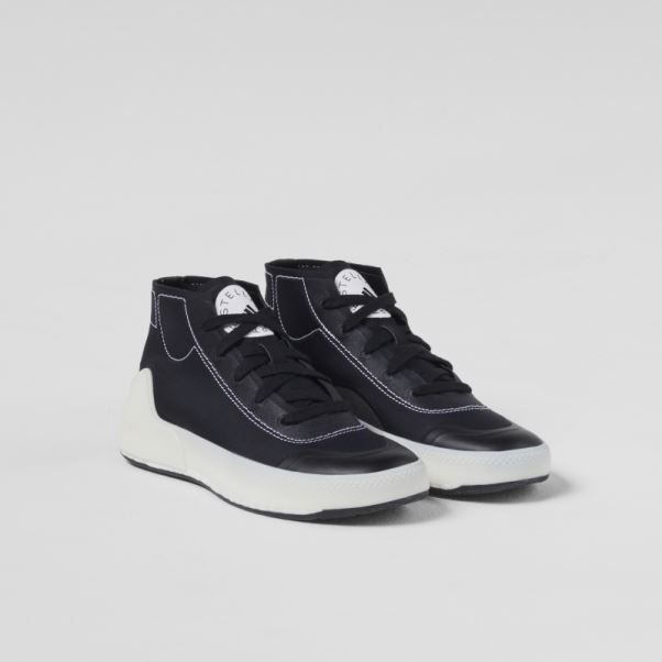 Adidas By Stella Mccartney Treino Mid-cut Chaussures Noir Mode