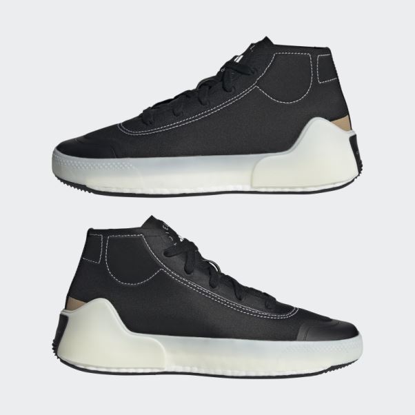 Adidas By Stella Mccartney Treino Mid-cut Chaussures Noir Mode