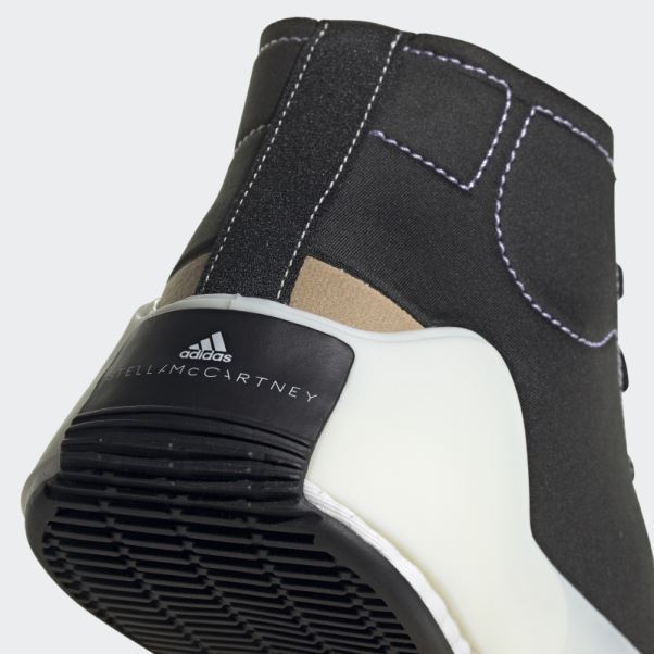 Adidas By Stella Mccartney Treino Mid-cut Chaussures Noir Mode