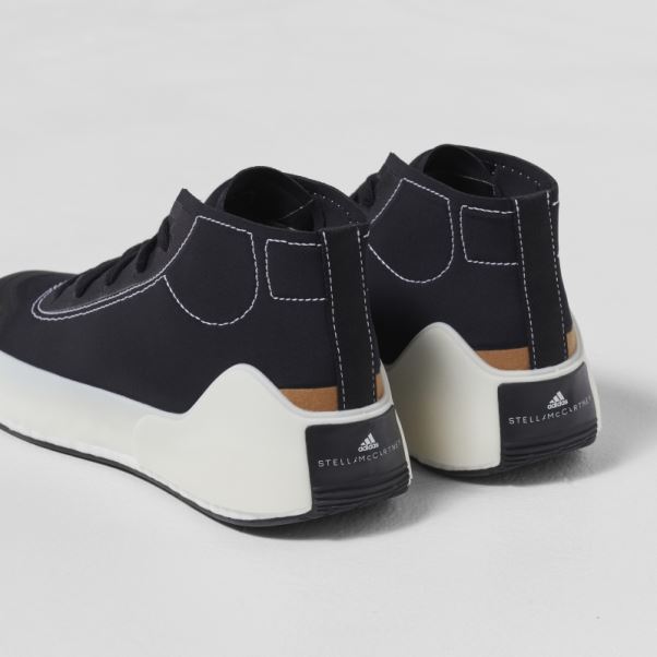 Adidas By Stella Mccartney Treino Mid-cut Chaussures Noir Mode