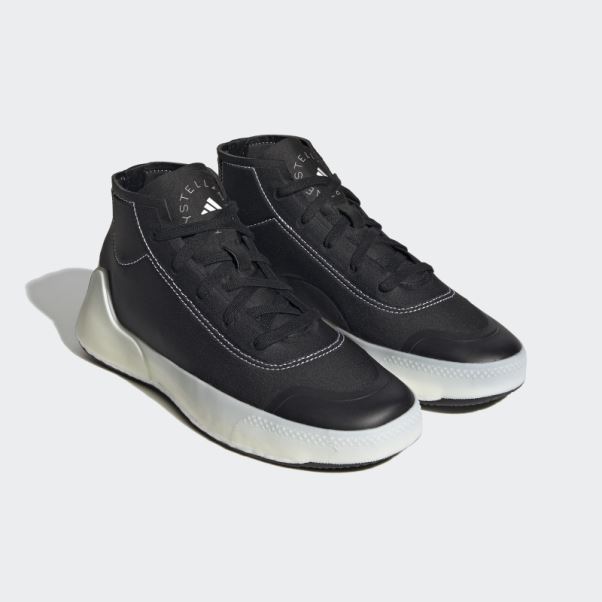 Adidas By Stella Mccartney Treino Mid-cut Chaussures Noir Mode
