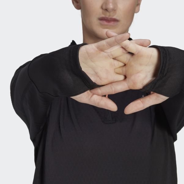 Sweat à Capuche Adidas X-city Fleece Running Manches Longues Noir