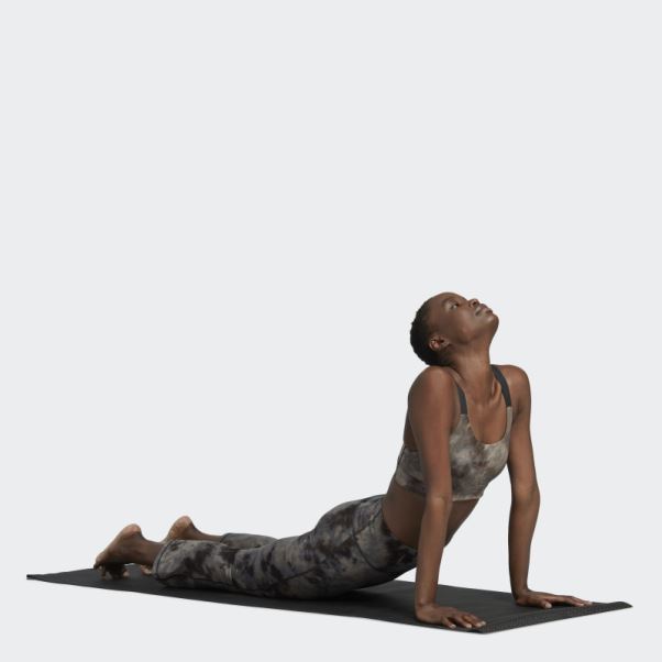 Legging évasé 7/8 En Aluminium Adidas Yoga Studio Earth