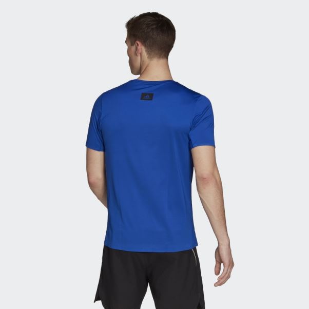 T-shirt D'entraînement Bleu Royal Hot Best Of Adidas