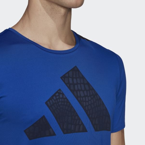 T-shirt D'entraînement Bleu Royal Hot Best Of Adidas