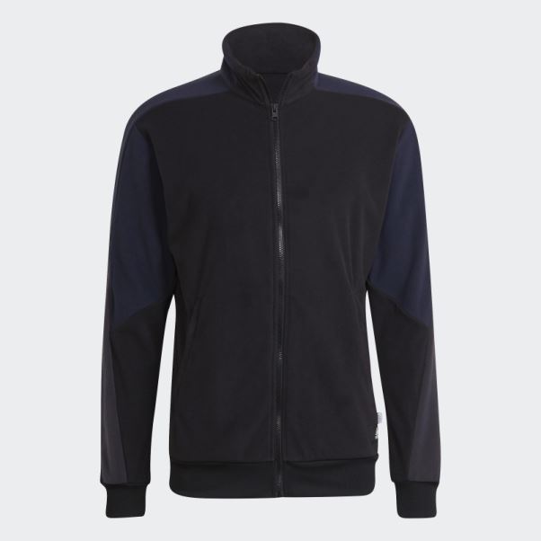 Veste De Survêtement Polaire Adidas Noir