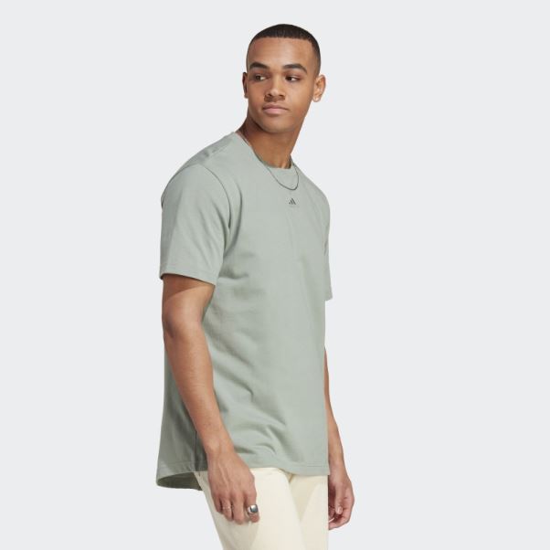 T-shirt All Szn Adidas Argent Vert