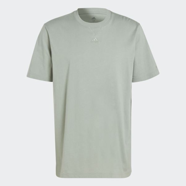 T-shirt All Szn Adidas Argent Vert
