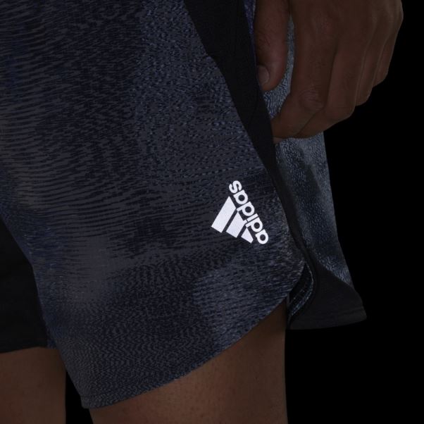 Adidas D4t Hiit Short D'entrainement Imprimé Noir