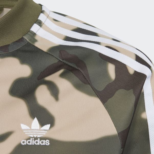 Veste De Survêtement Camo Sst Adidas Beige