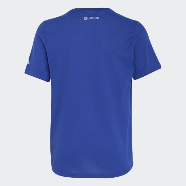Adidas Aeroready T-shirt Graphique Bleu