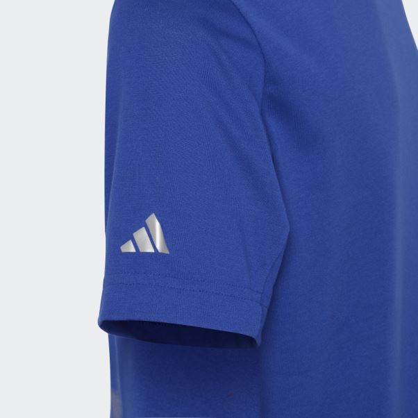 Adidas Aeroready T-shirt Graphique Bleu