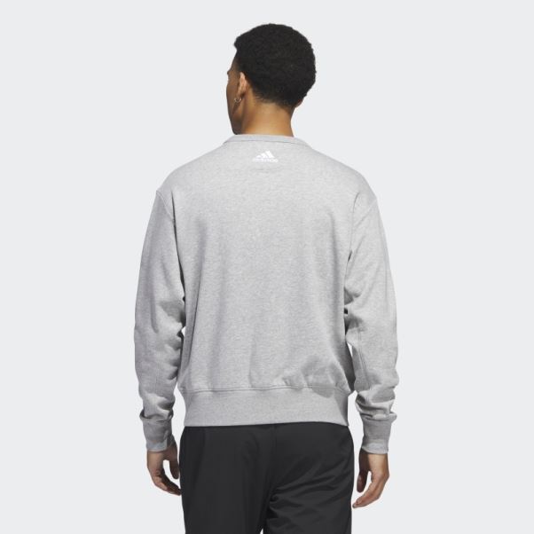 Sweat Sabres Vintage Crew Gris Moyen Adidas