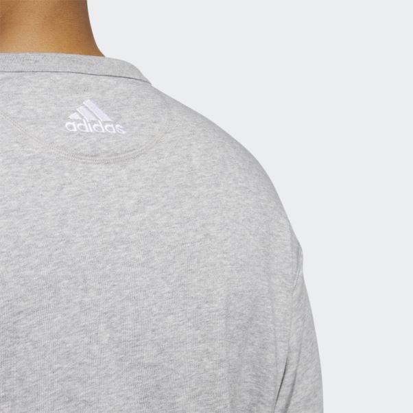 Sweat Sabres Vintage Crew Gris Moyen Adidas