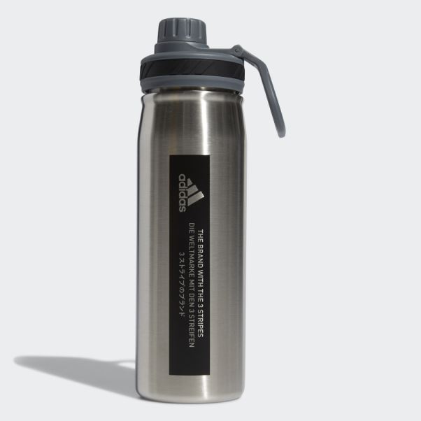 Flacon Métallique En Acier Transparent 600 Ml Adidas