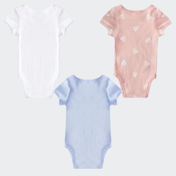 Body Bg 3 Pk Adidas Bleu Aube
