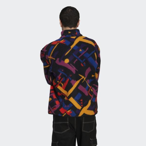 Wander Hour Veste Polaire Imprimée Entièrement Zippée Adidas Multicolore