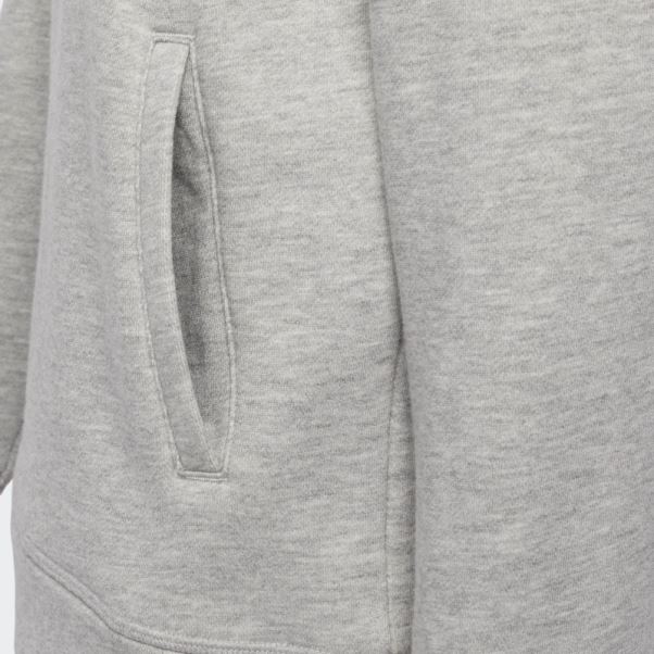 Sweat à Capuche Polaire Gris Moyen Adidas