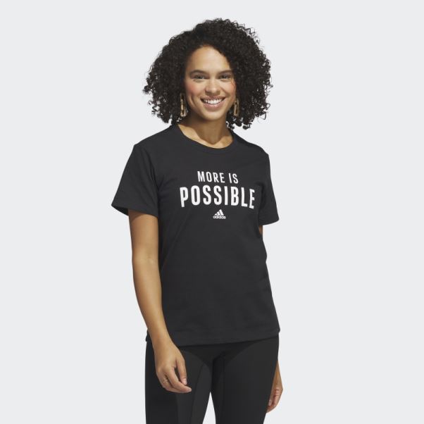 Tee Shirt Adidas Noir Possible